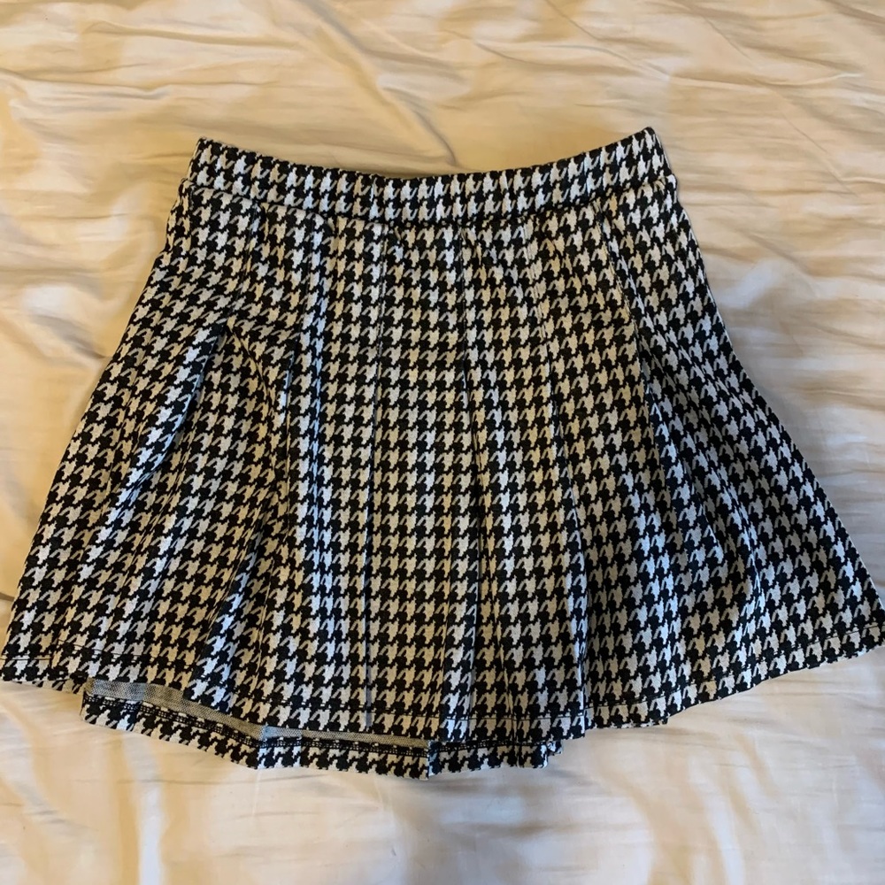 Plaid Mini Skirt